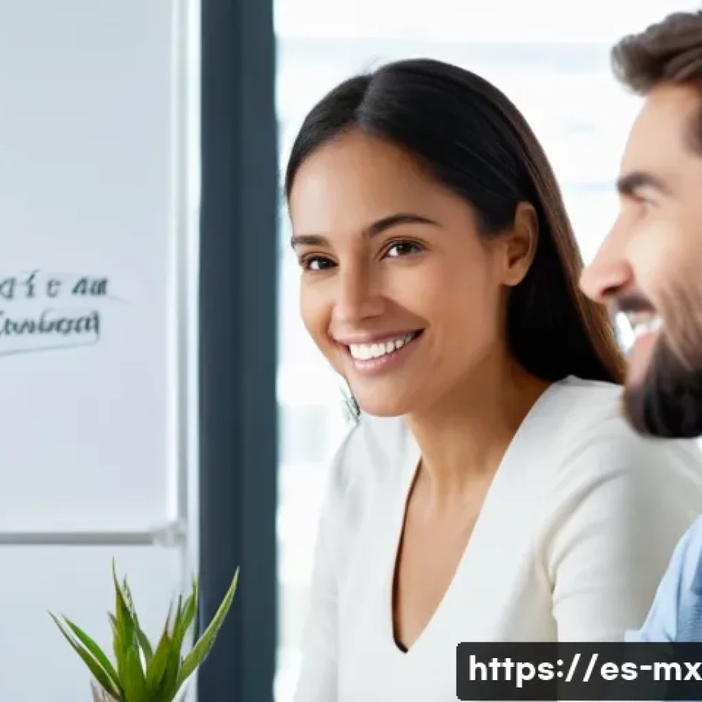 비폭력 커뮤니케이션 vs 전통적인 대화법 - A warm and inviting office meeting room with a diverse group of Spanish-speaking adults engaged in a...